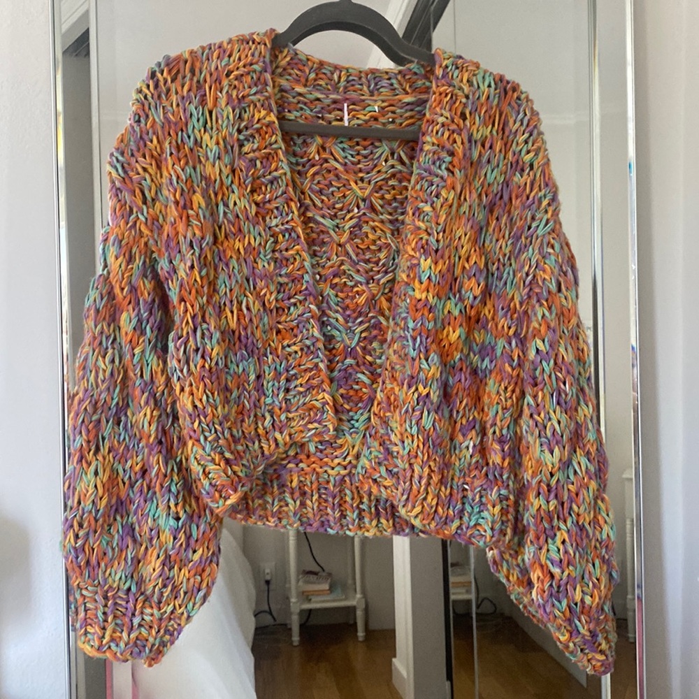 Rainbow princess candy cardigan